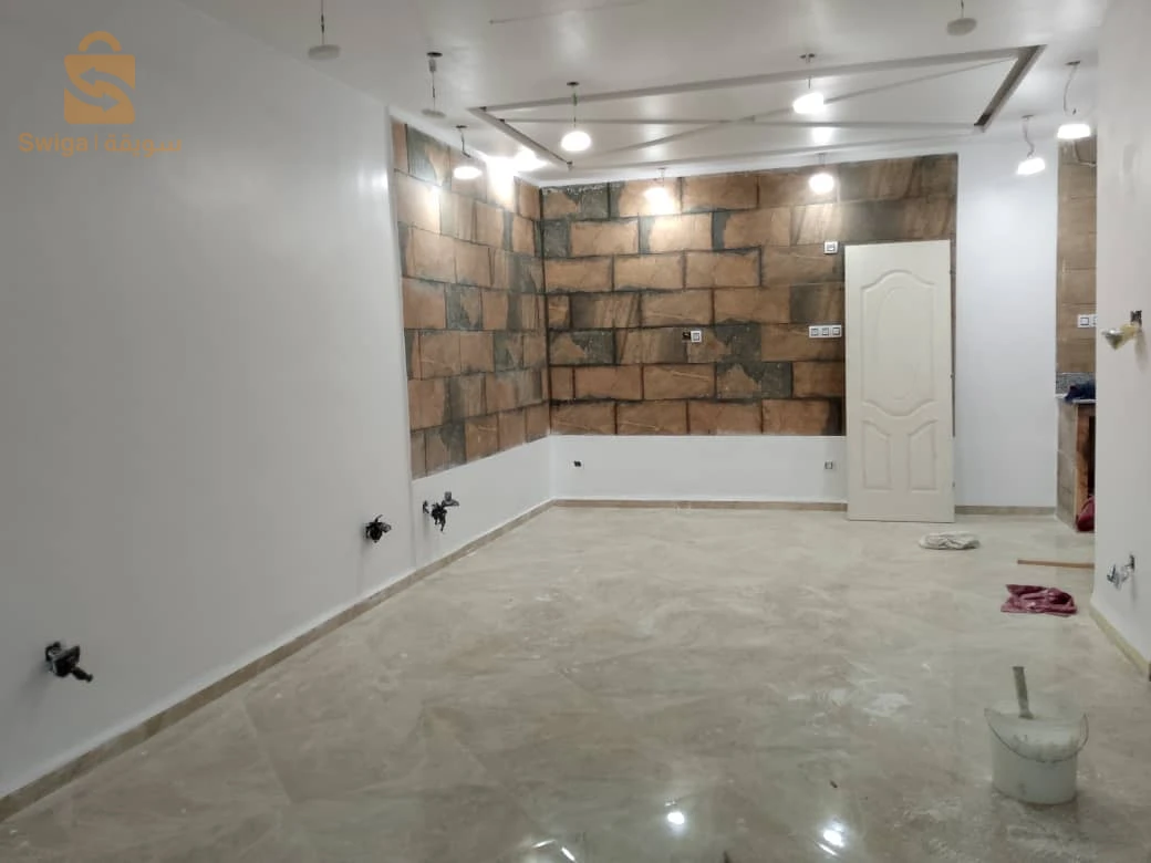 فيلا راقية بعقد عرفي بالتسوية بحي الباردة جبل الوحش خلف مستشفى الامراض العقلية