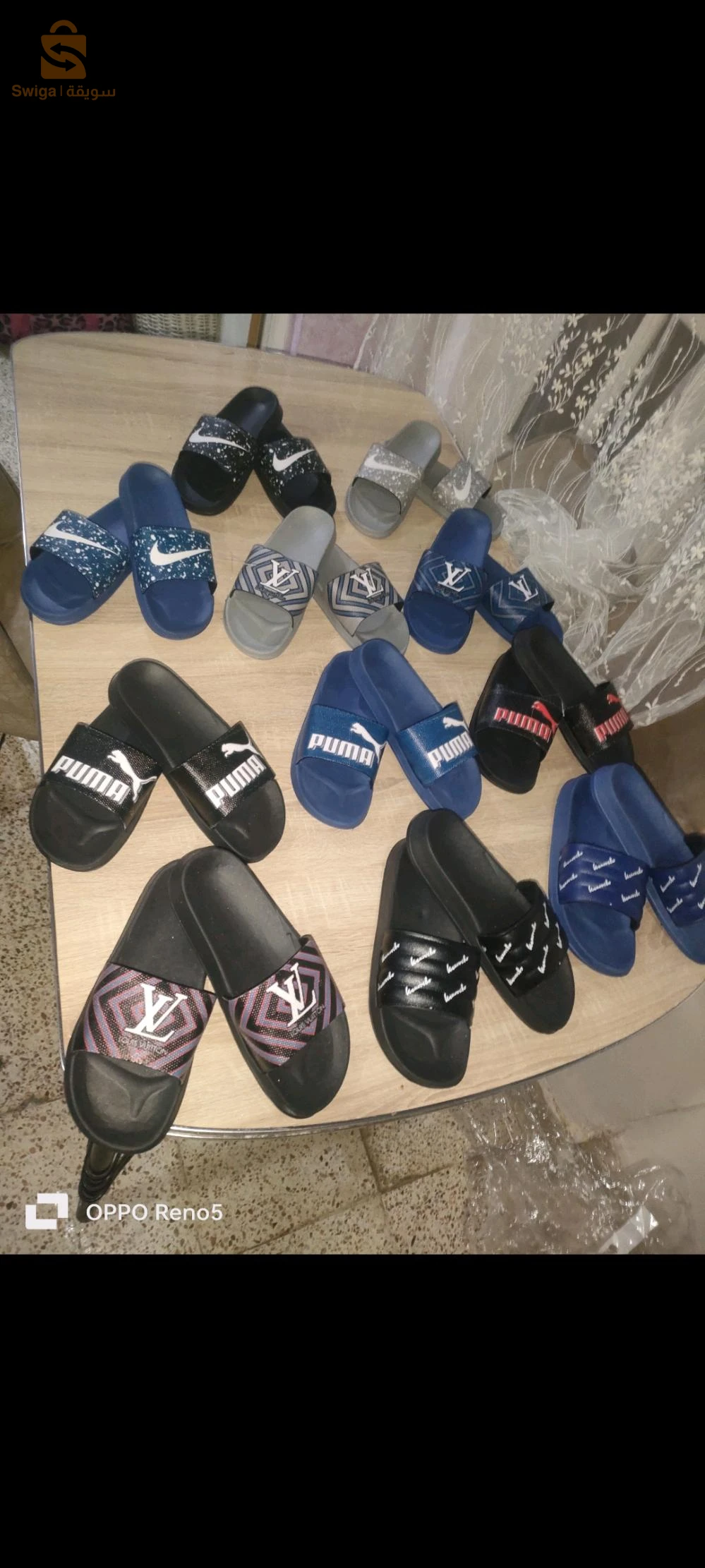 claquettes pour homme