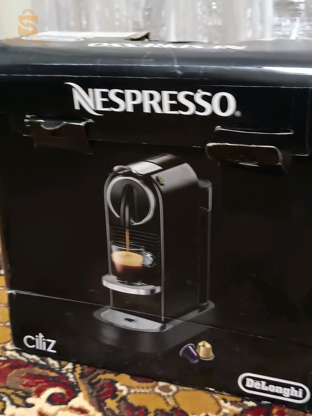 عصارة قهوة nespresso delonghi ciliz