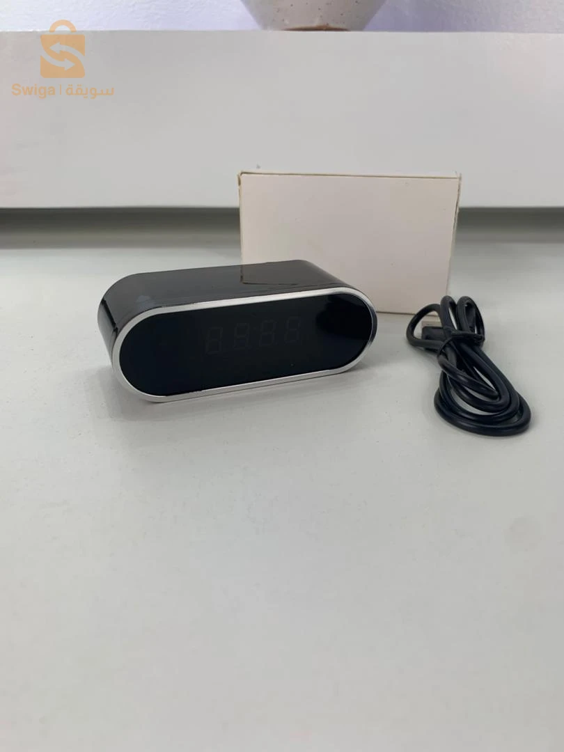 Caméra Hidden Wi-Fi 1080P avec Détection de Mouvement et Vision Nocturne – كاميرا خفية واي فاي على شكل منبه