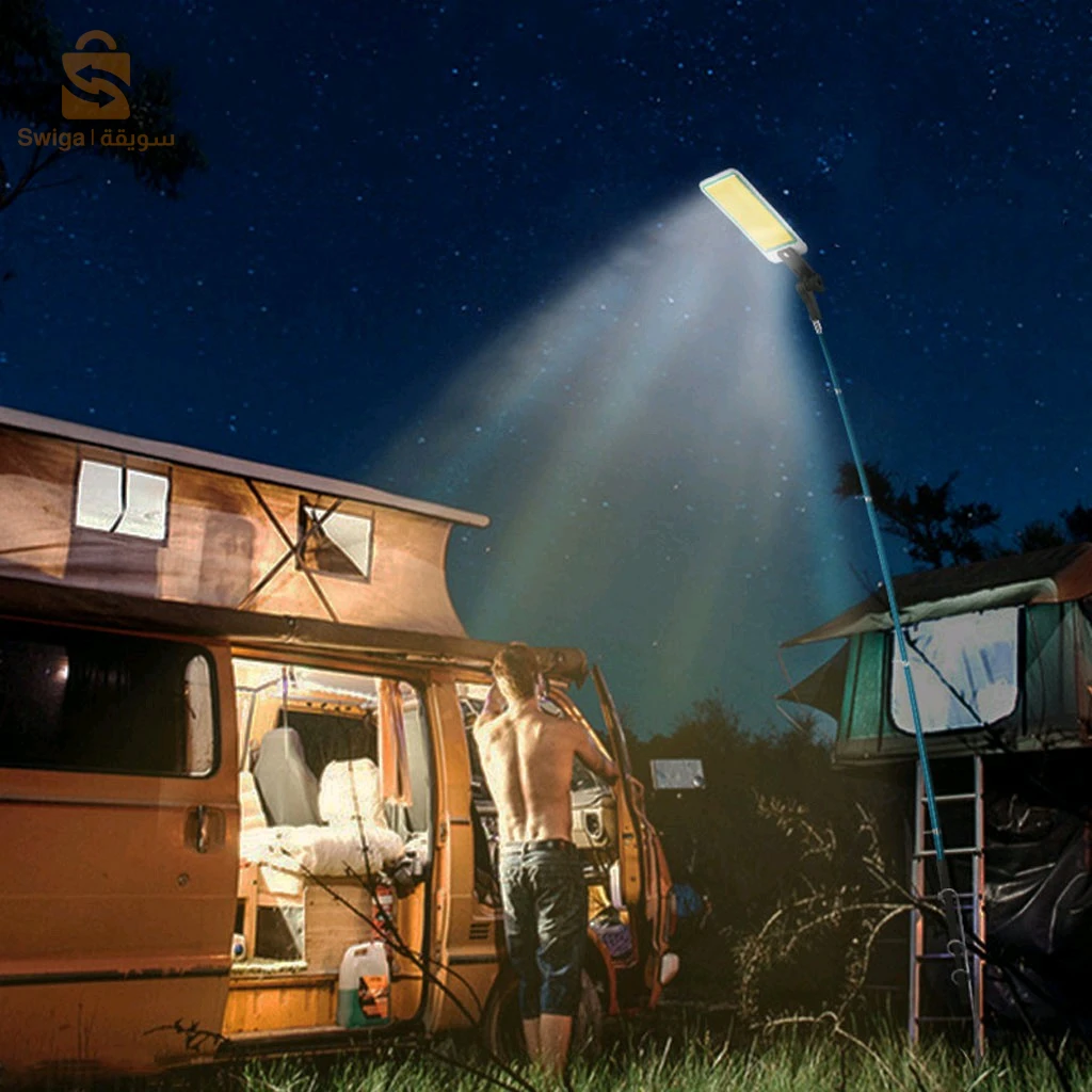 Lampe Télescopique Portable pour la Pêche et le Camping