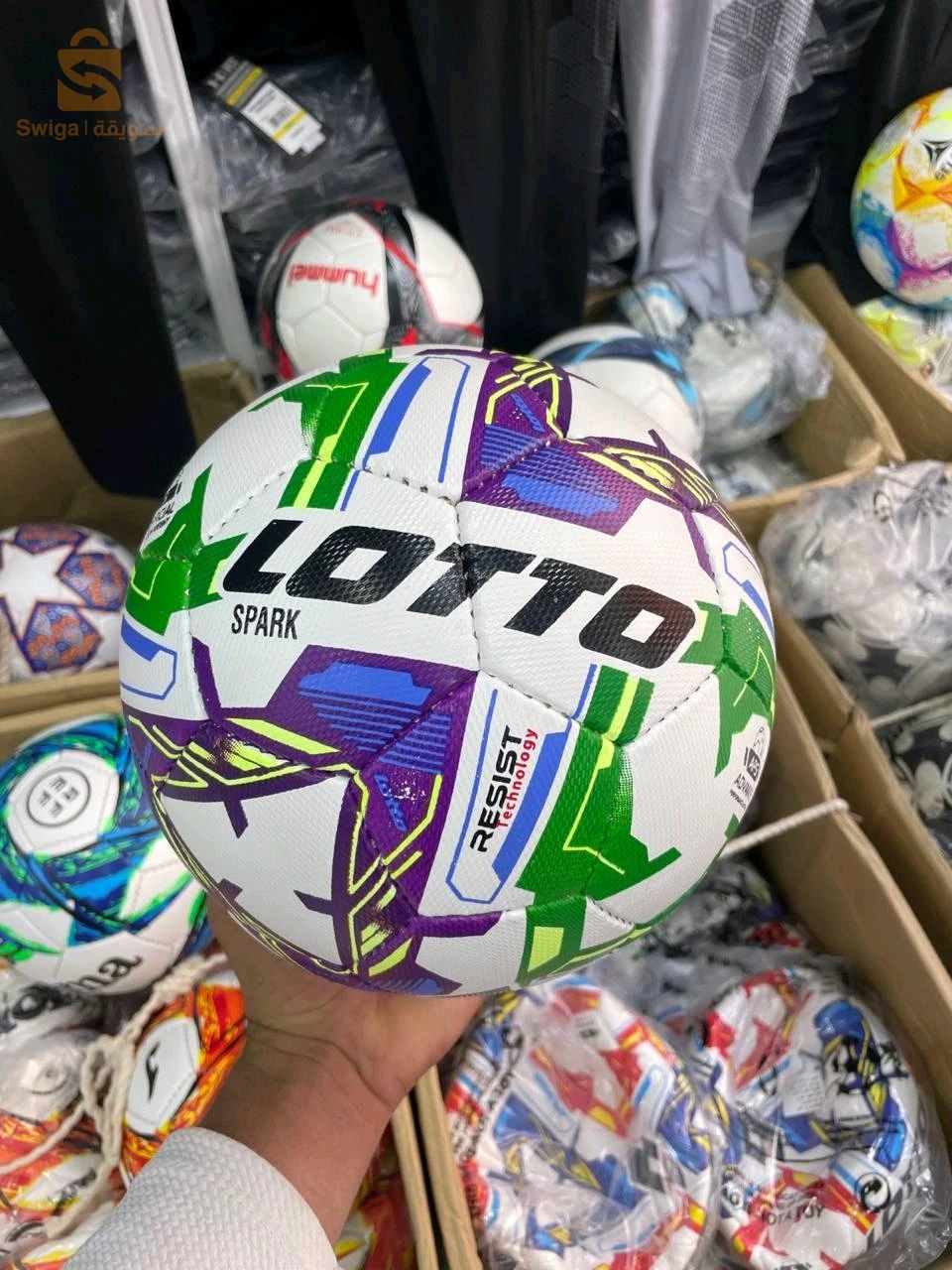 le ballon lotto et joma