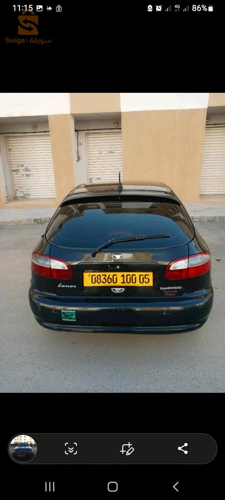 Daewoo Lanos 2000 4 OUM EL BOUAGHI