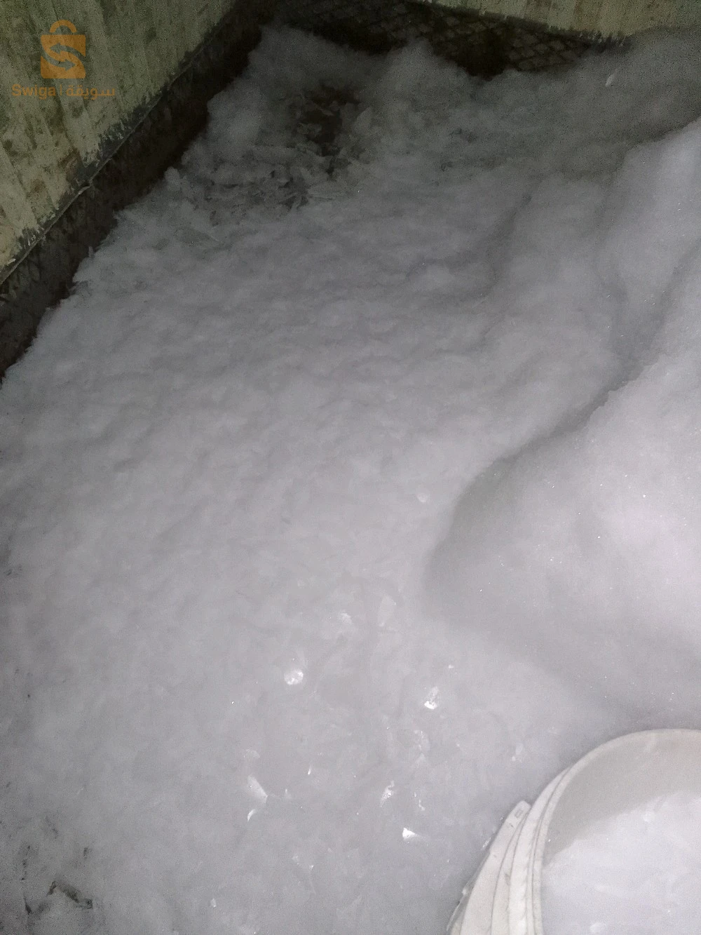 machine glace en écailles