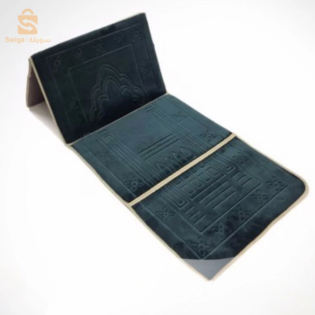 Tapis de Prière Sultan Pliable avec Dossier – سجادة صلاة سلطان قابلة للطي مع مسند ظهر