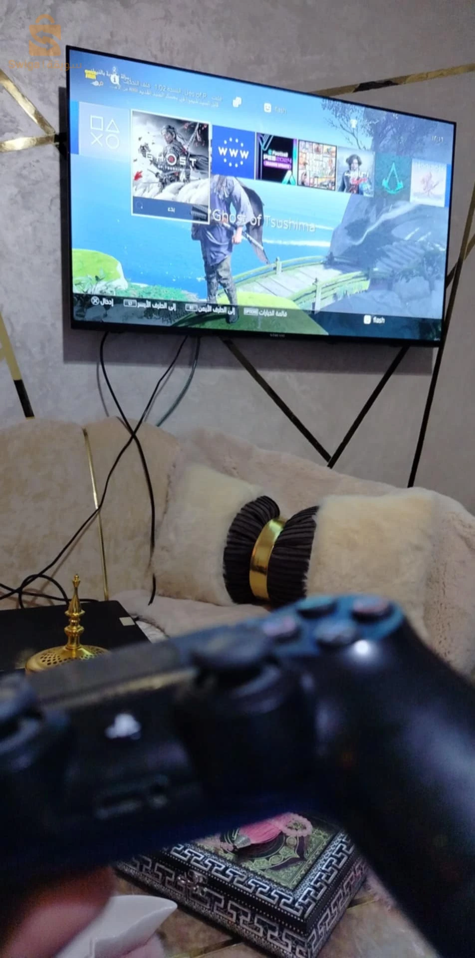 بلاي ستايشن 4 سليم مفلاشي