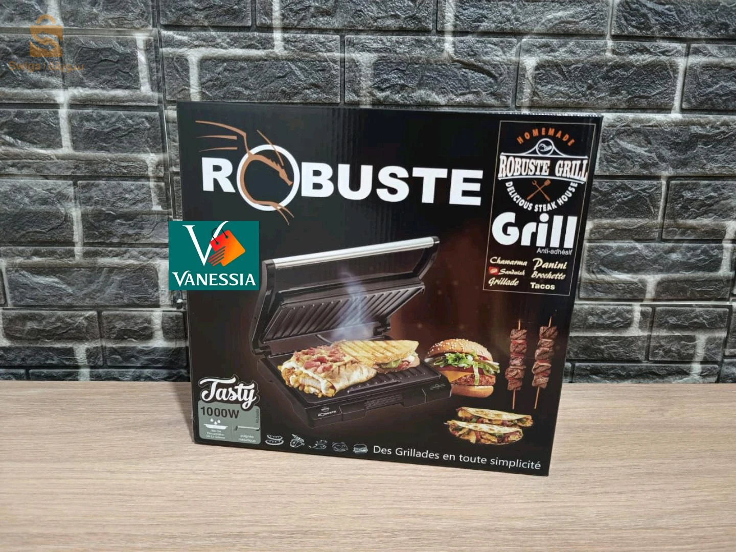 Robuste Grill & Panineuse GV900