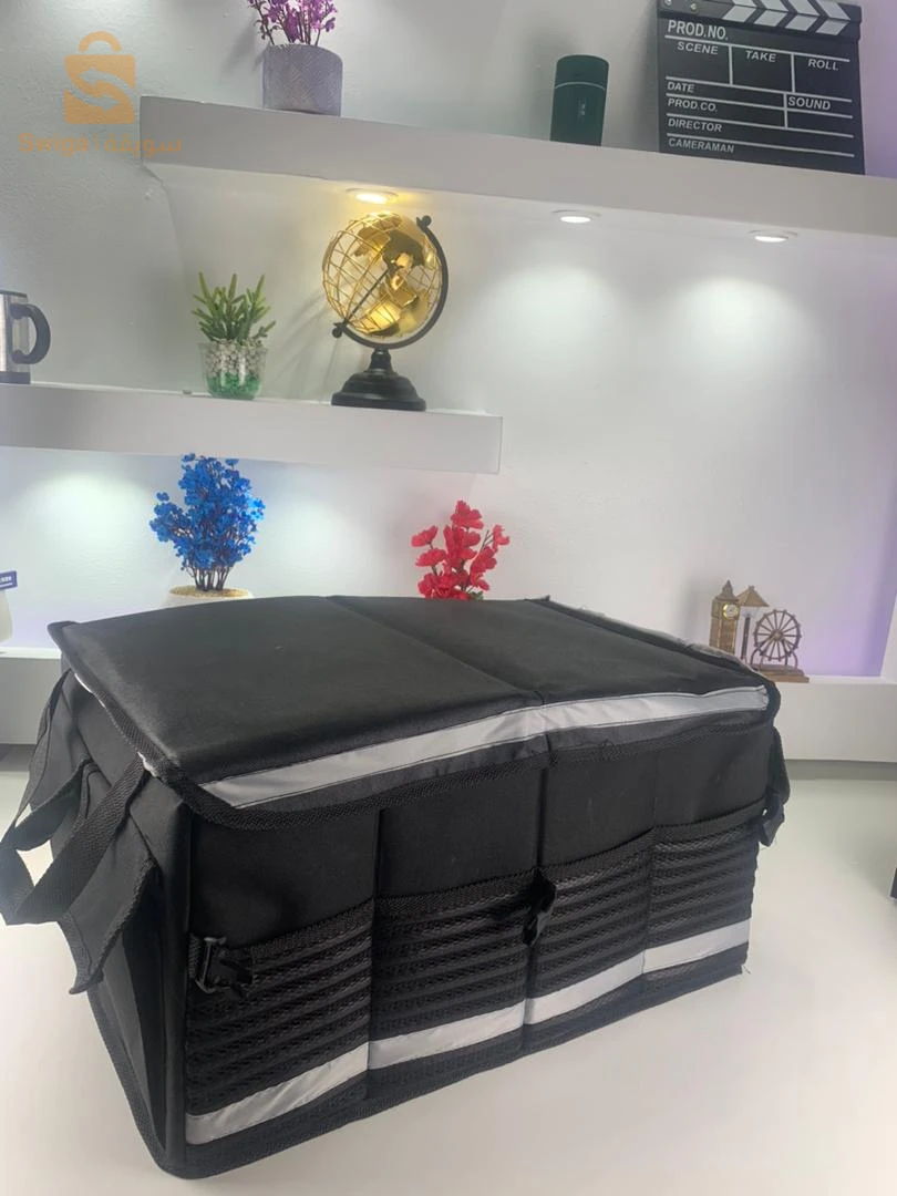 Organisateur de Coffre Pliable et Imperméable avec Multi-Compartiments – صندوق تنظيم الأغراض قابل للطي ومقاوم للماء