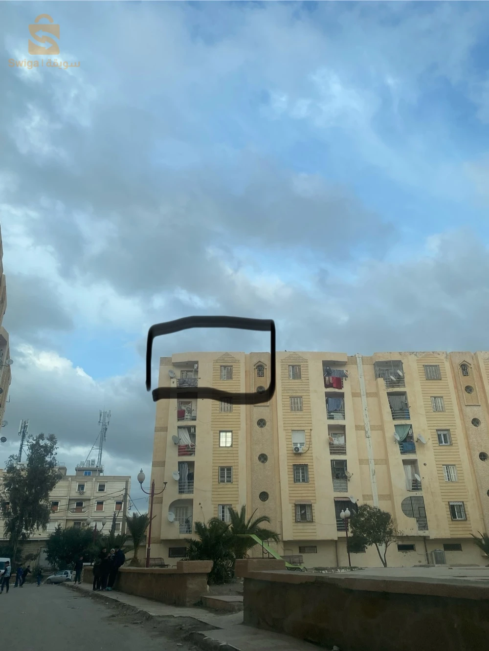 شقة للبيع في حي سكني مغلق
