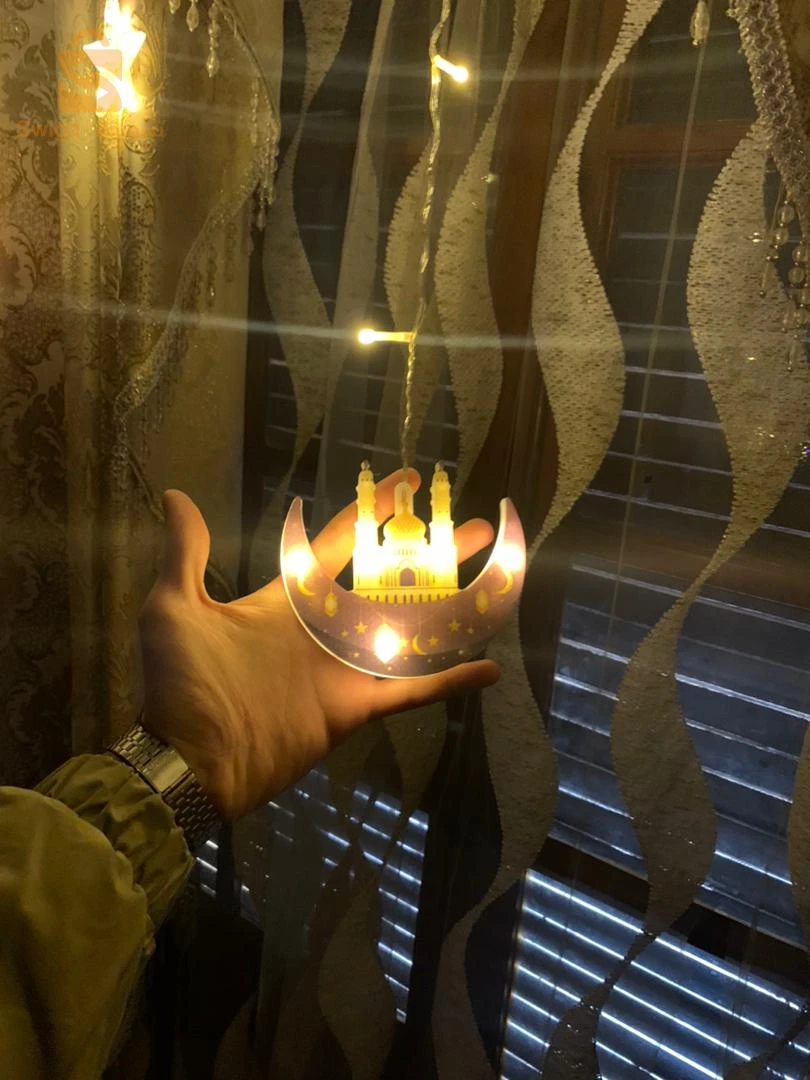 Lumineuse Ramadan Mubarak 3m – سلسلة أضواء رمضان مبارك
