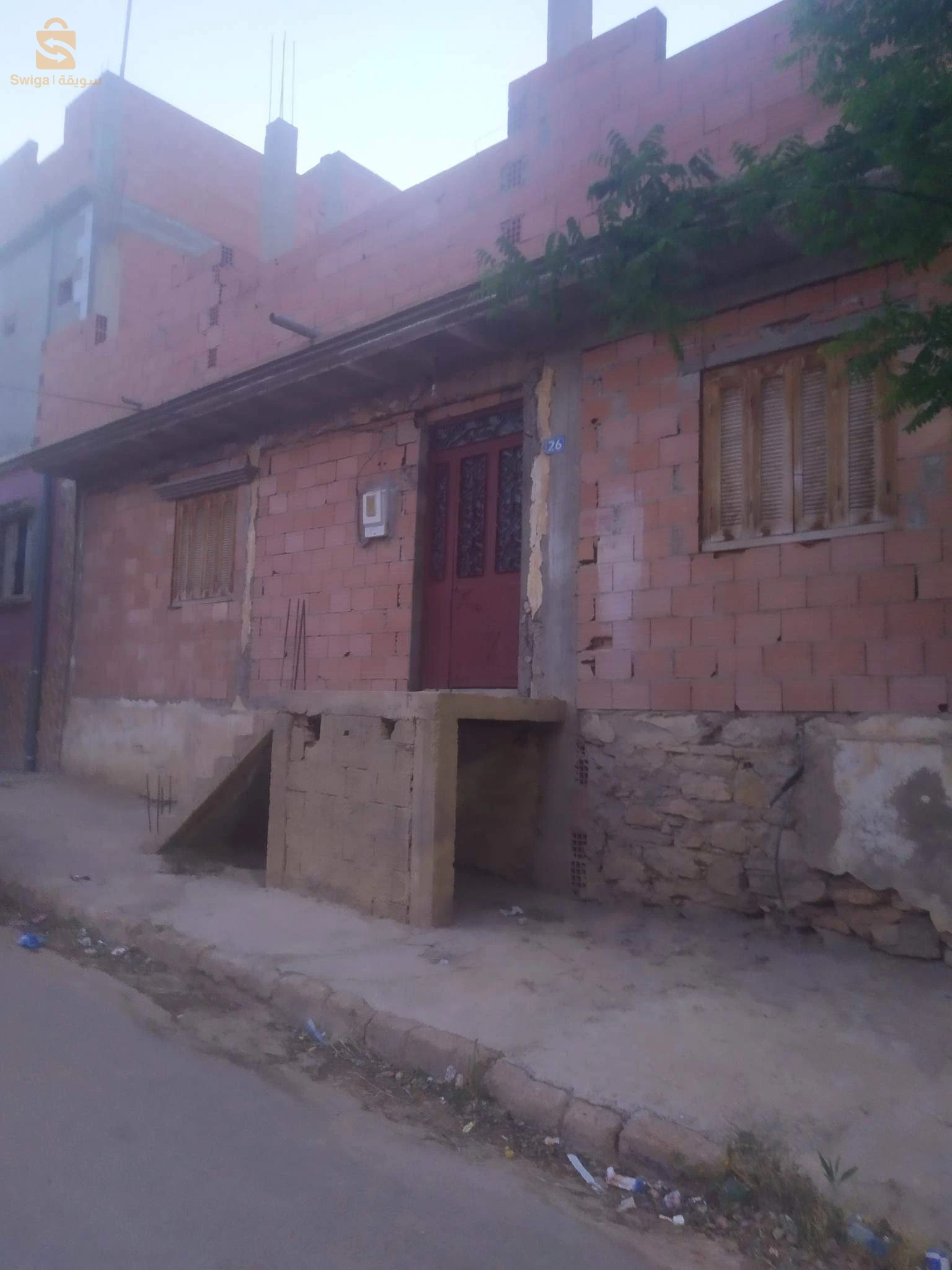 سكن ارضي رقم للهاتف 0664852617