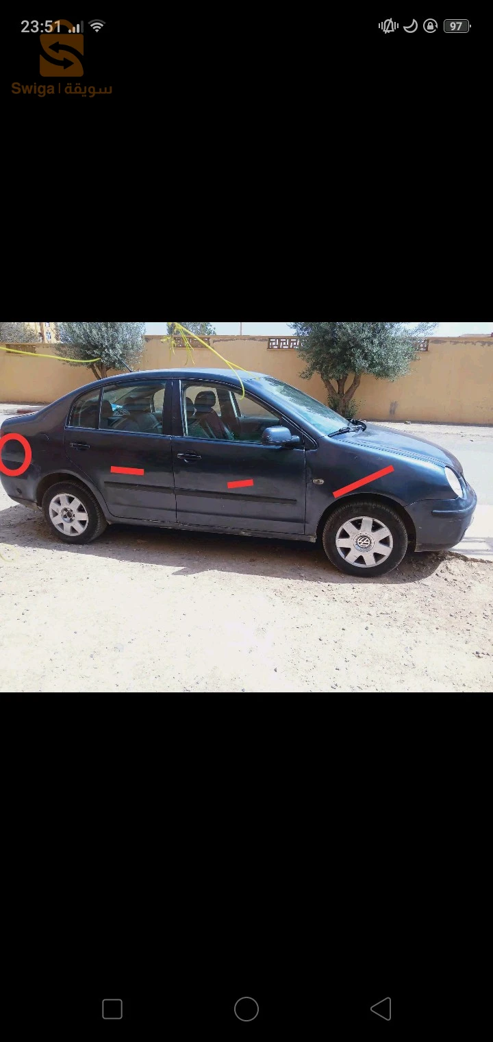 فولكس واجن Polo 2004 22 سيدي بلعباس