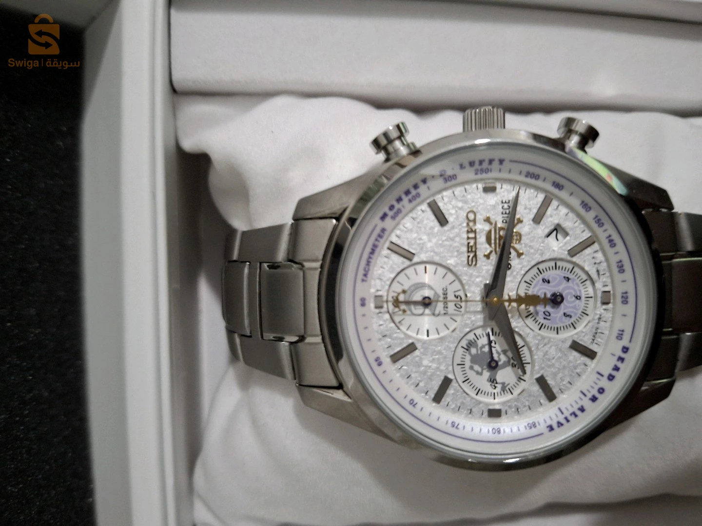 Seiko x ONE PIECE Monkey D. Luffy Gear 5 Edition Model Watch Size L