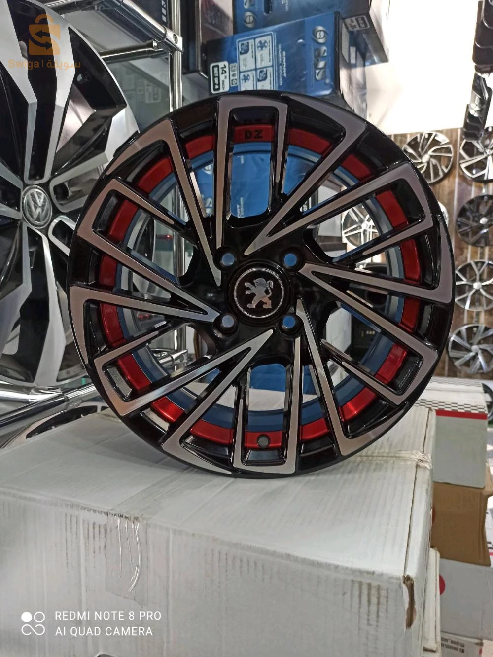 jantes alliage Peugeot Citroën et Ford