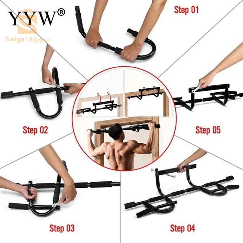 Barre a fix Extreme de traction Iron Gym multifonctionnelle antidérapant