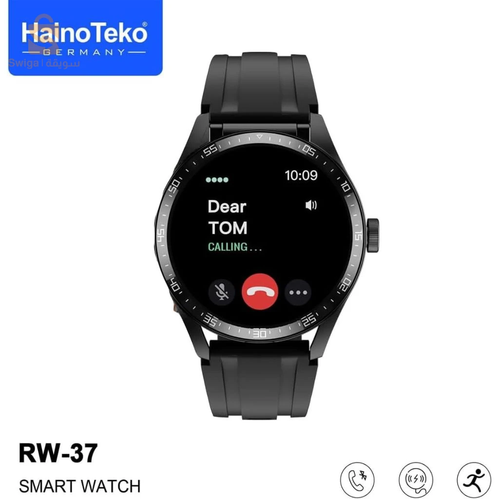 SmartWatch Connectée HainoTeko RW37 avec Écouteurs Intégrés de Façon Moderne – ساعة ذكية مع سماعات مدمجة بطريقة عصرية
