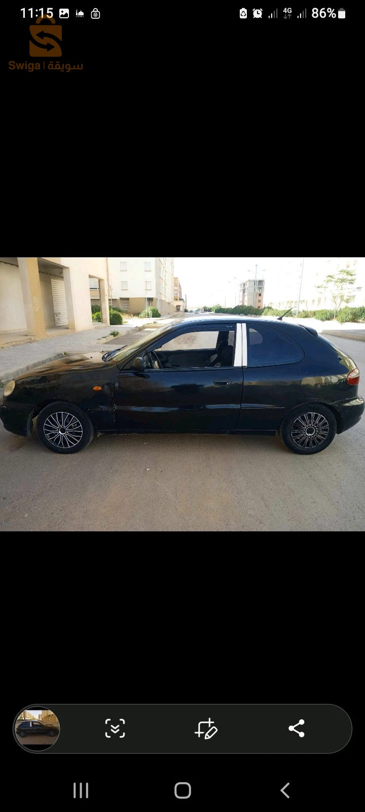 دايو Lanos 2000 4 ام البواقي
