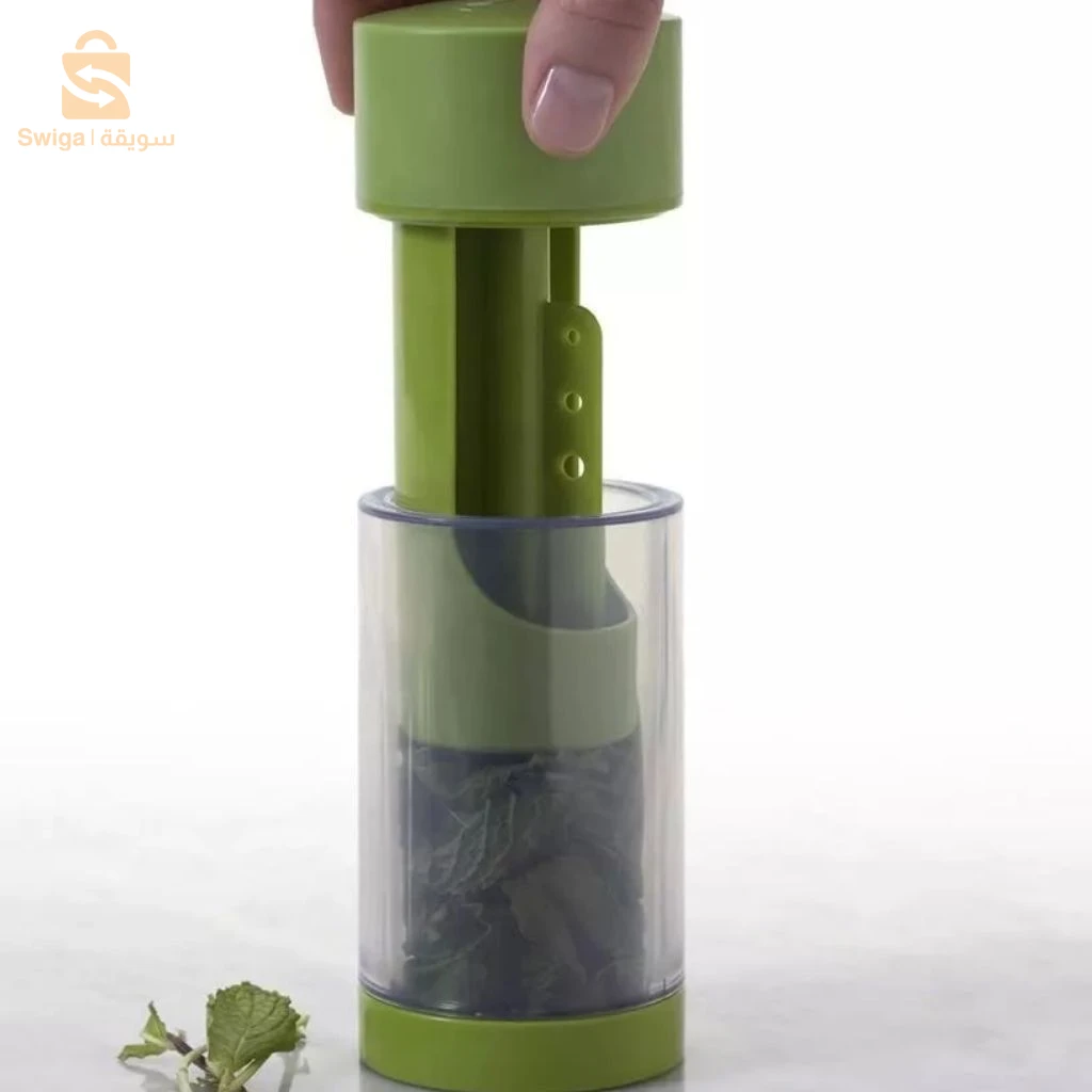 Moulin à Herbes Microplane en Acier Inoxydable 3en1 – مطحنة أعشاب