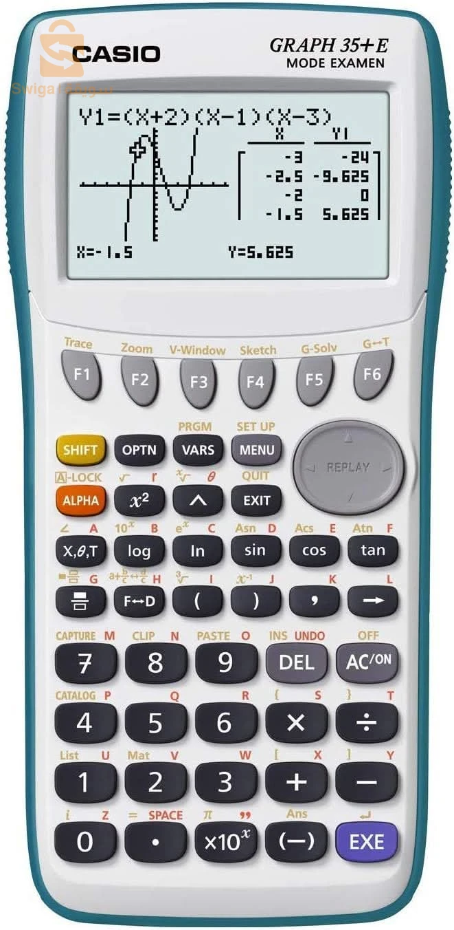 casio graphe 35+e mode examen