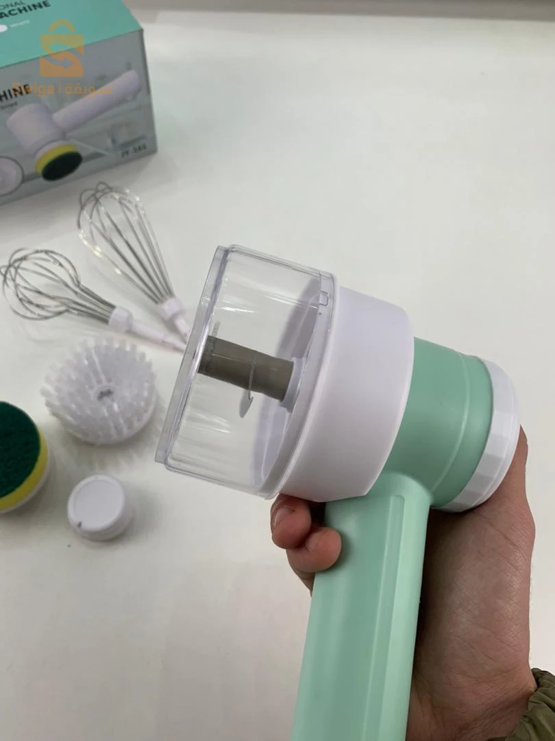 Hachoir Électrique Sans Fil 6-en-1 – مفرمة كهربائية لاسلكية متعددة الوظائف