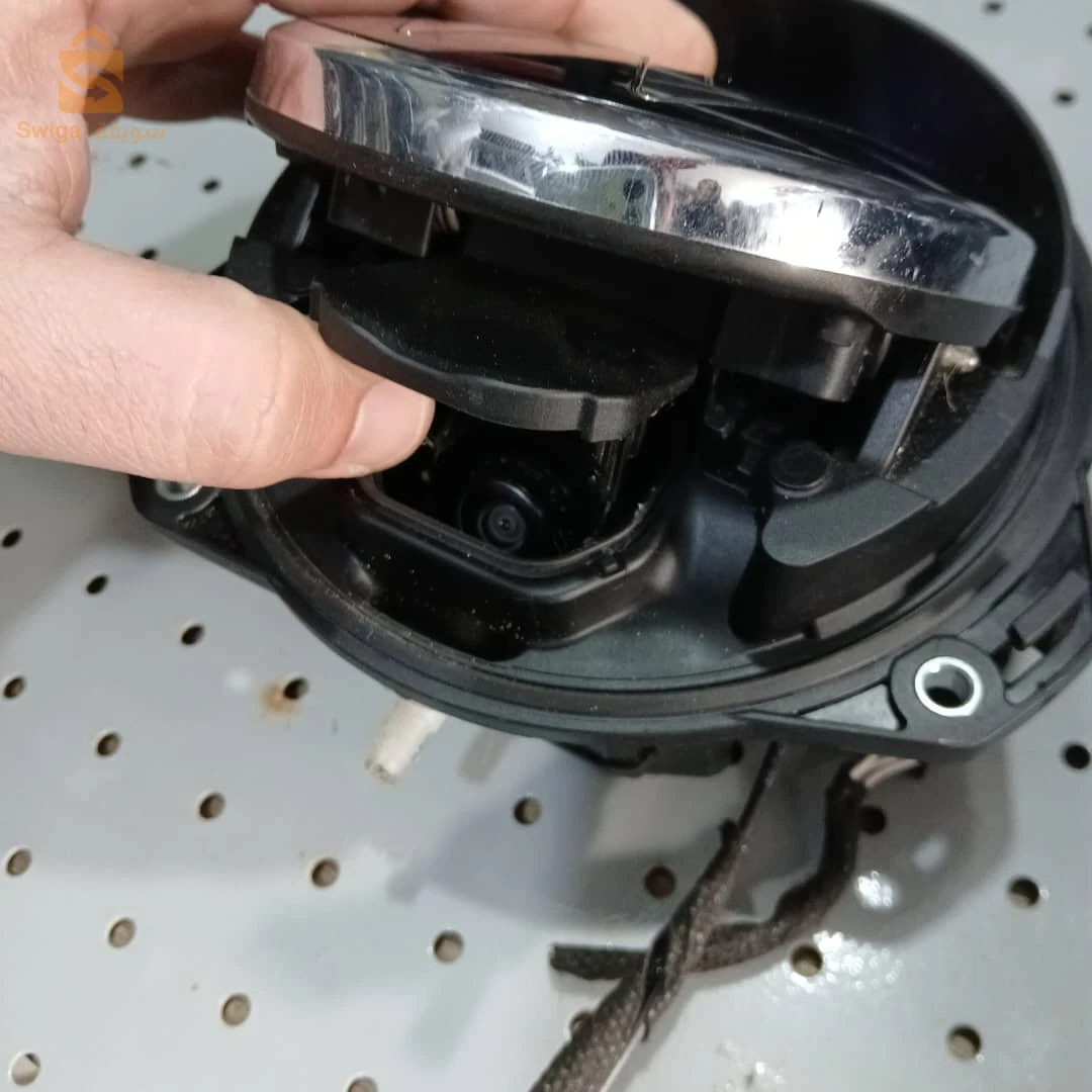 Caméra de Recul Flip Emblem AHD 1080P Compatible VW Golf 6/7/8, Polo, Passat, T-Roc, Beetle, CC, EOS, Magotan