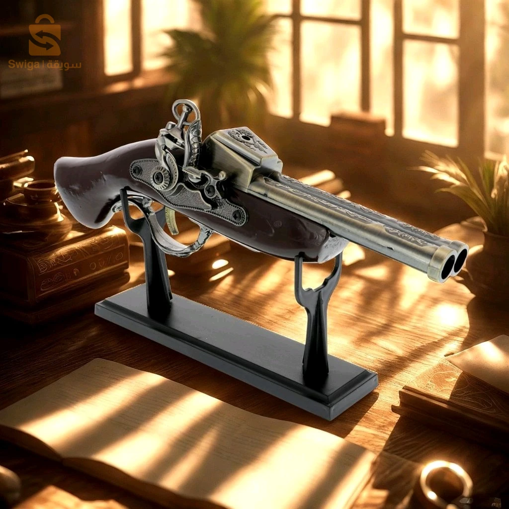 Fusil Décoratif Double Canon – بندقية كلاسيكية مزدوجة