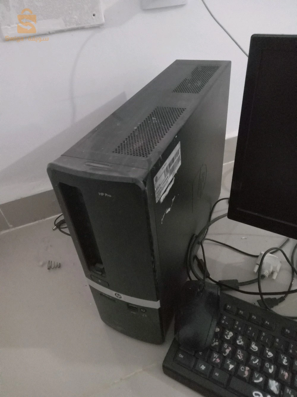 Type d'ordinateur de bureau  Hp