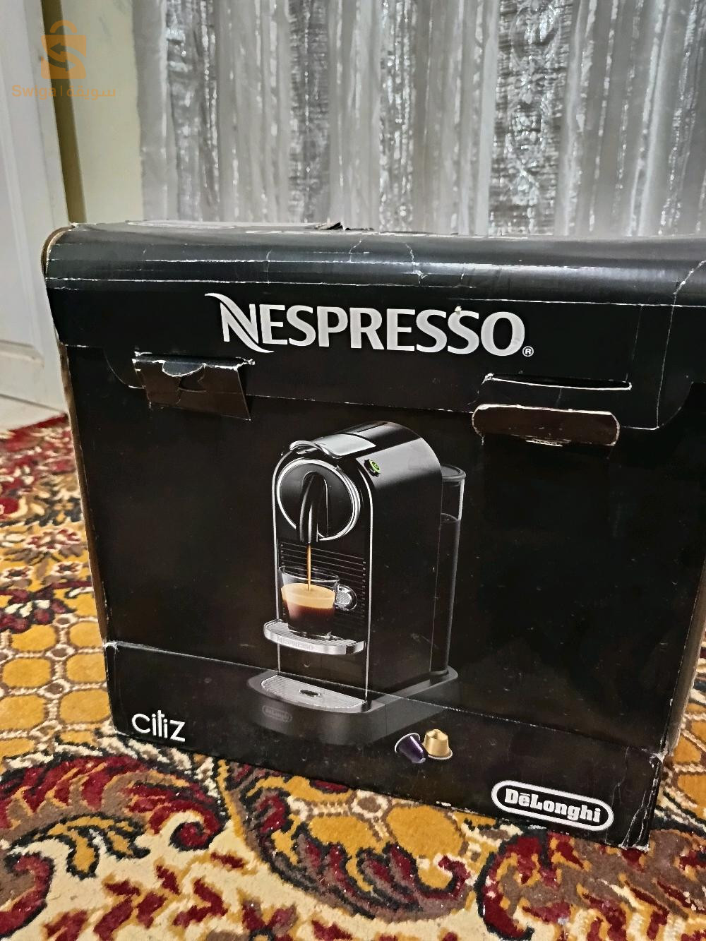 عصارة قهوة nespresso delonghi ciliz
