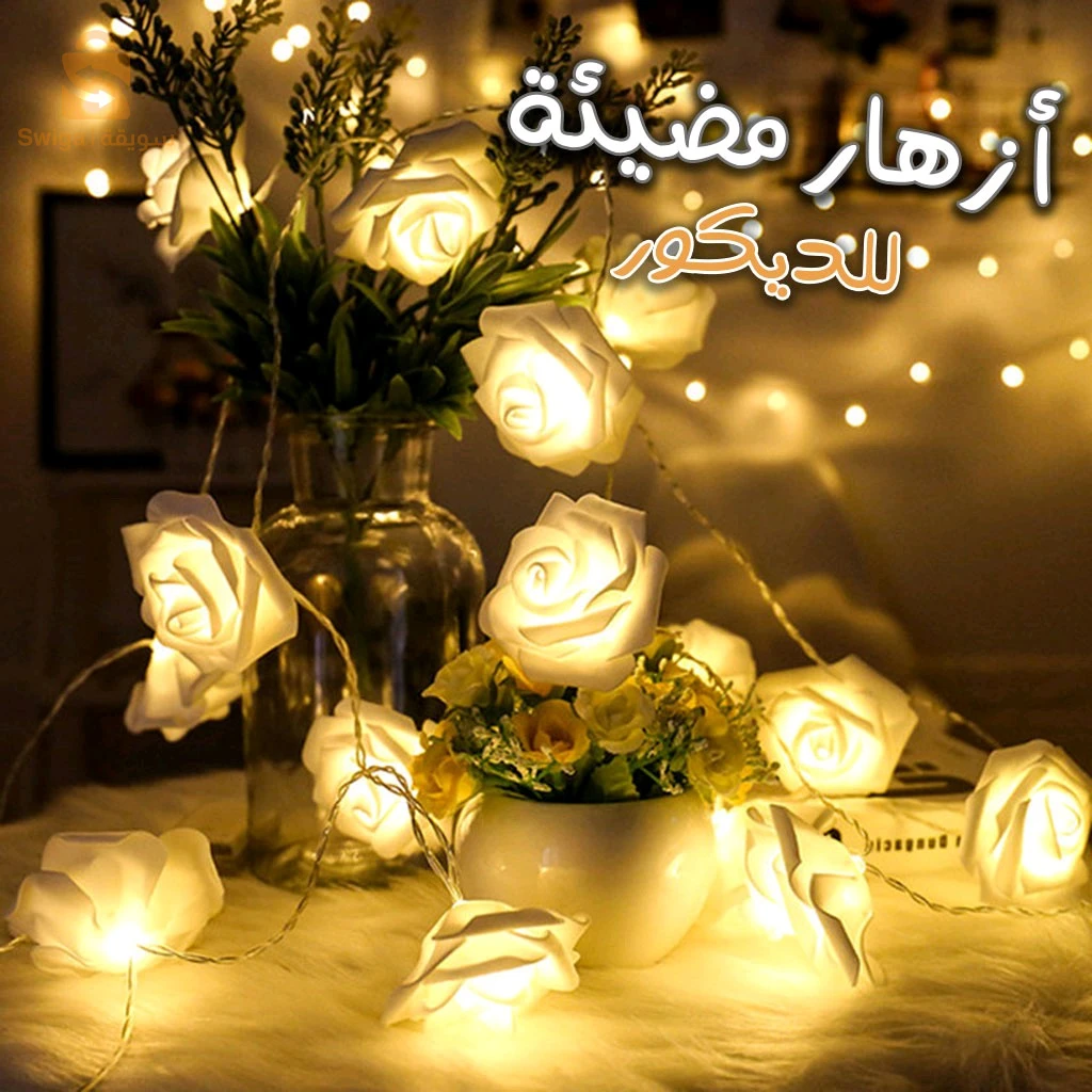 سلسلة اضواء للديكور .رمضان مبارك✨
