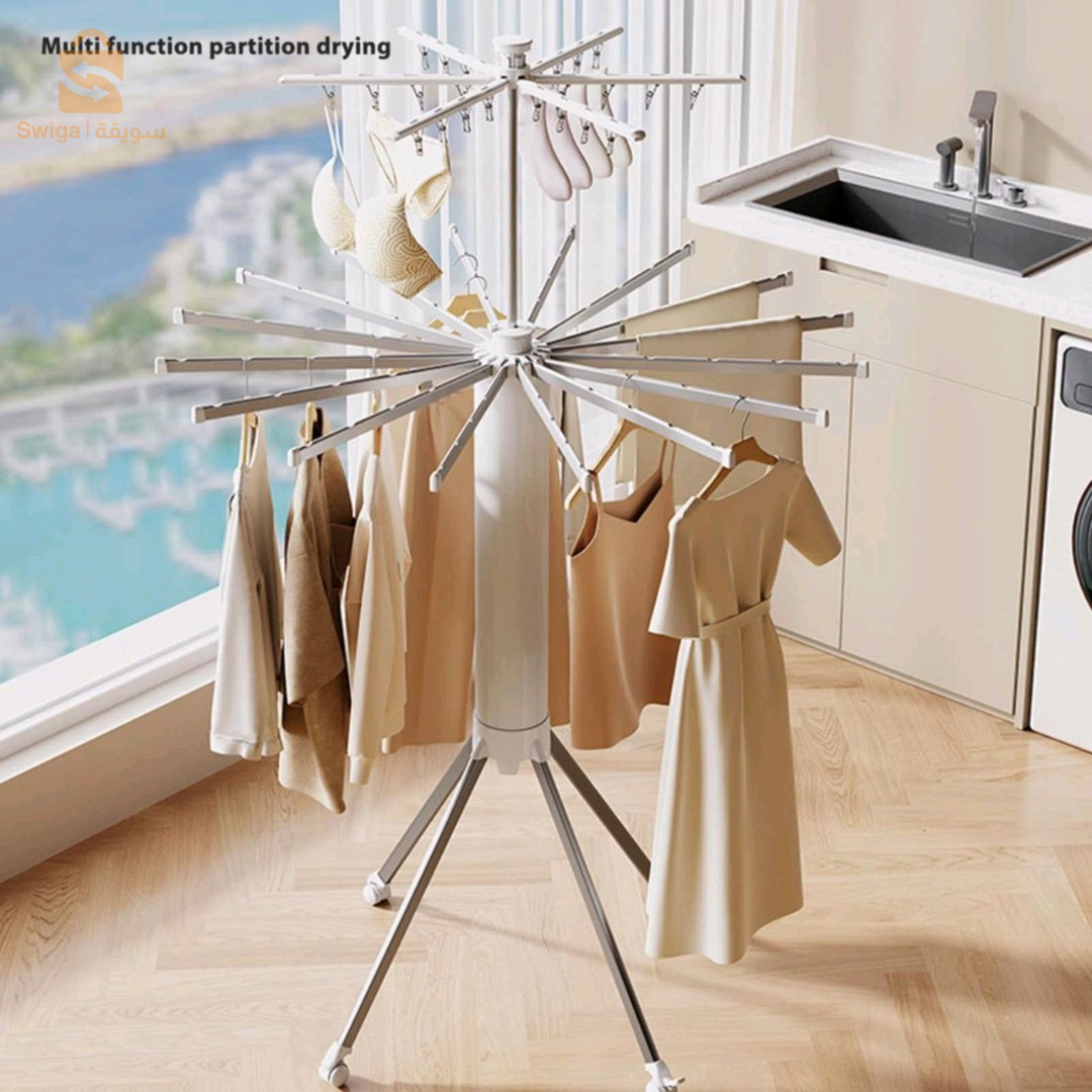 منشر ملابس مضلي