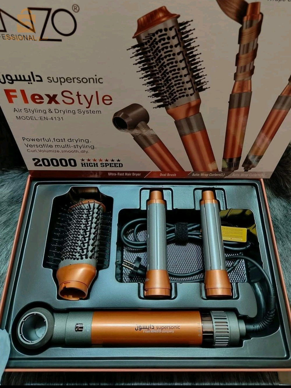 Brosse ENZO 4131/ 4en1 Flex Style Multifonctions DYSON