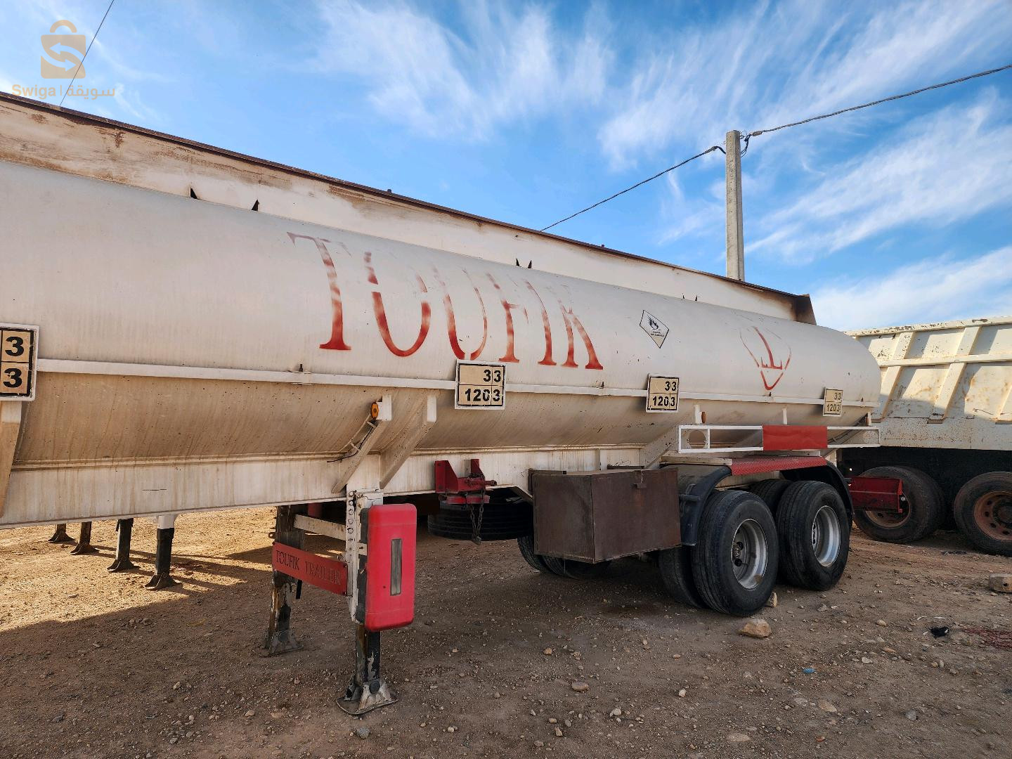 citerne mazout 30mille toufik trailer