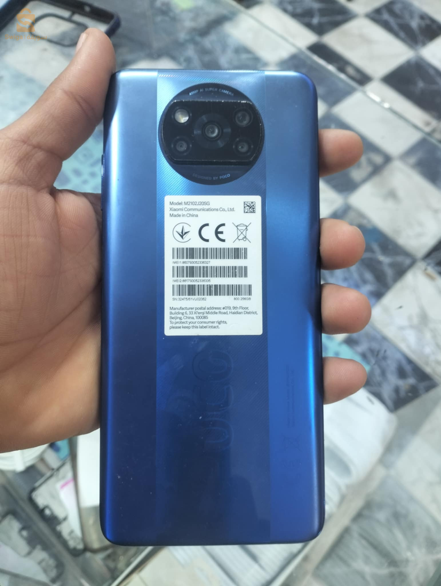 poco X3 pro ram 8 stockage 256