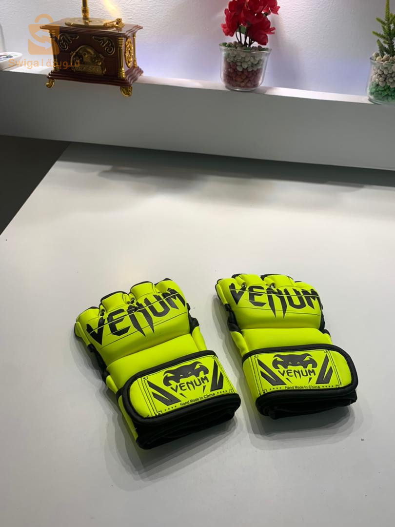 Gants de Boxe et MMA Demi-Doigts de Haute Qualité – قفازات🥊 البوكس