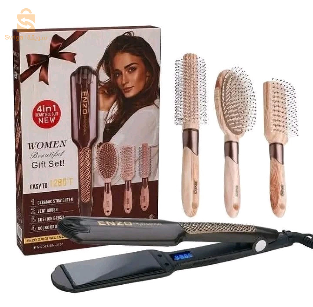 pack lisseur 4en1 enzo en3131 هدية العروس