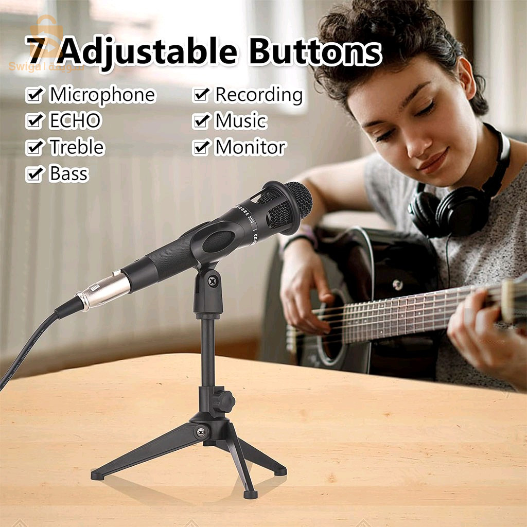 V8 Externe Live Carte Son avec Microphone Set – بطاقة صوت مع ميكروفون للتسجيلات الصوتية