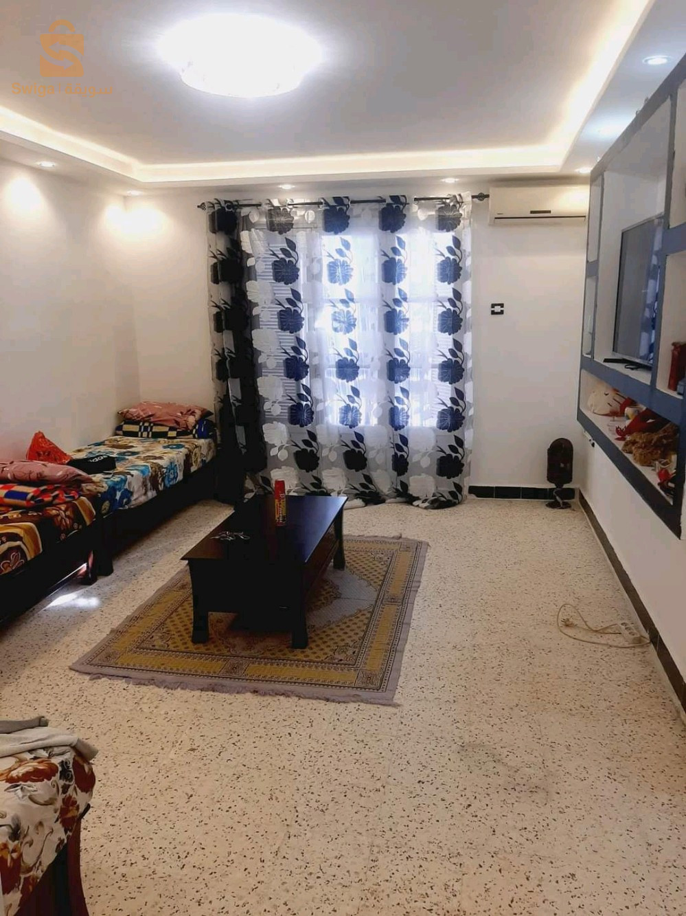 لكراء ستديو باليوم مجهز بكل اللوازم والأثاث أجهزة كهرو منزلي فى باب الزوار مخصصة لعايلات فقط دفتر العائلة اجباري اي استفسار اتصل بينا 0559394606