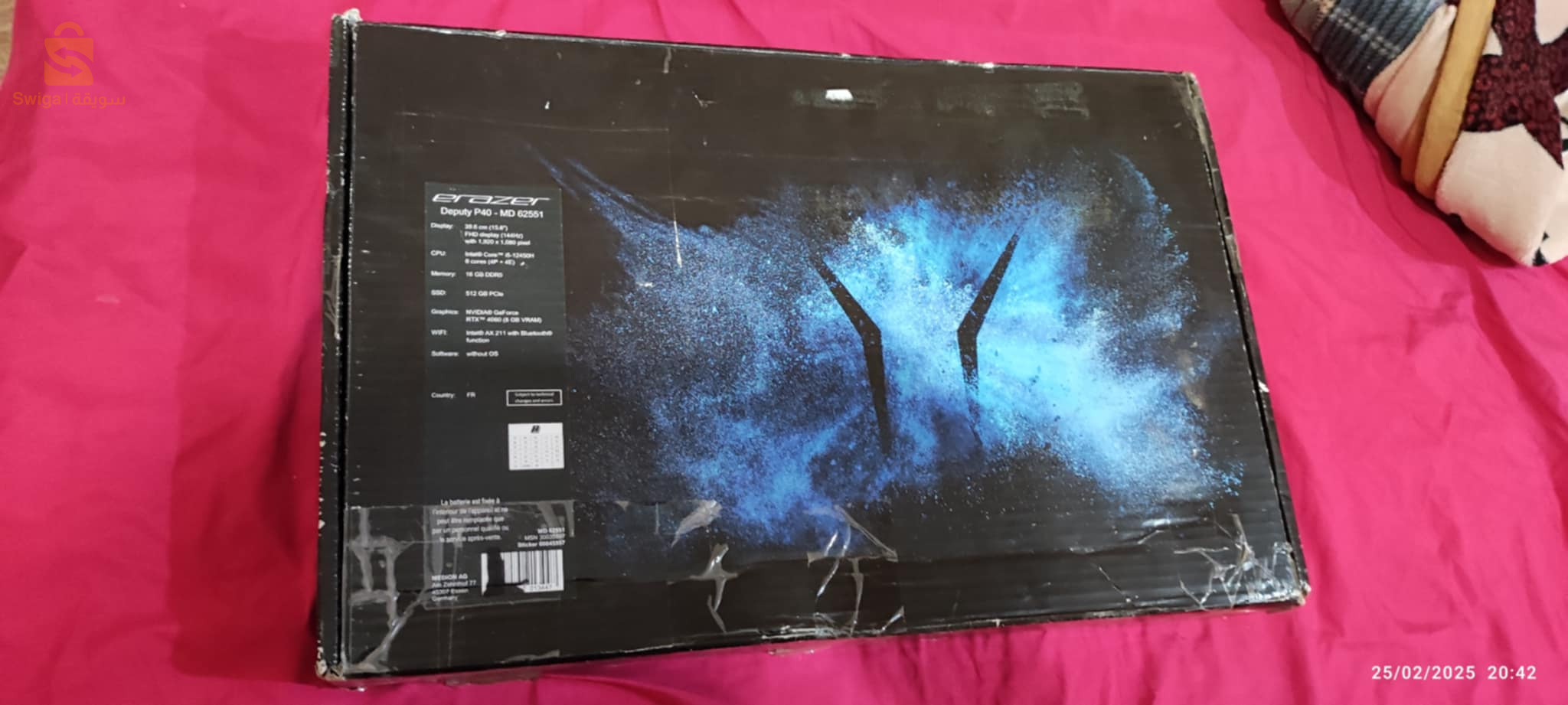 laptop gaming medion erazer p40