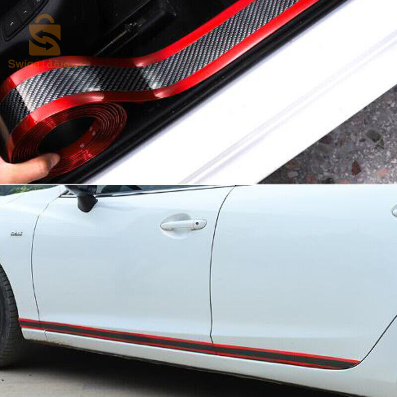 Bande de protection Fibre de carbon 2.5 M | 5cm  pour voitures anti-rayures étanche V2