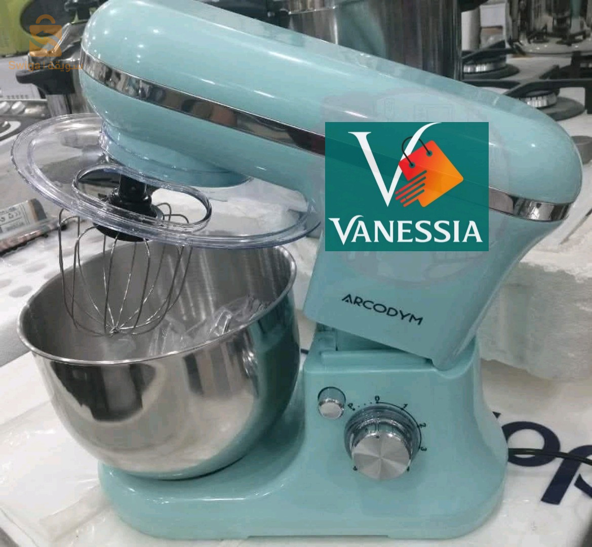 Pétrin arcodym 5L
 
✅Garantie : 12 MOIS
✅Capacité : 5 L / 3kg
✅ Puissance : 1200W
✅06 vitesses
✅ Inoxydable
✅ Avec les accessoires en inox
✅ Couleur rose et vert et bleu