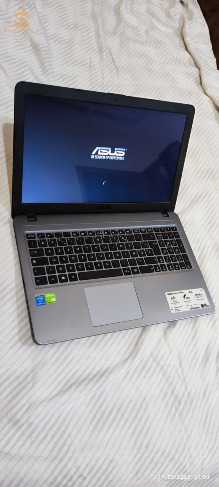 pc portable Asus Vivo book tactile
