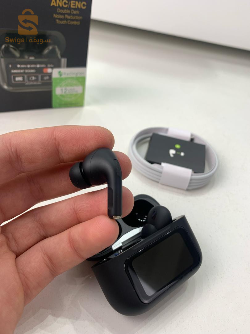 Écouteurs AIRBUDS avec Réduction de Bruit ANC/ENC – سماعات بعزل الصوت الخارجي