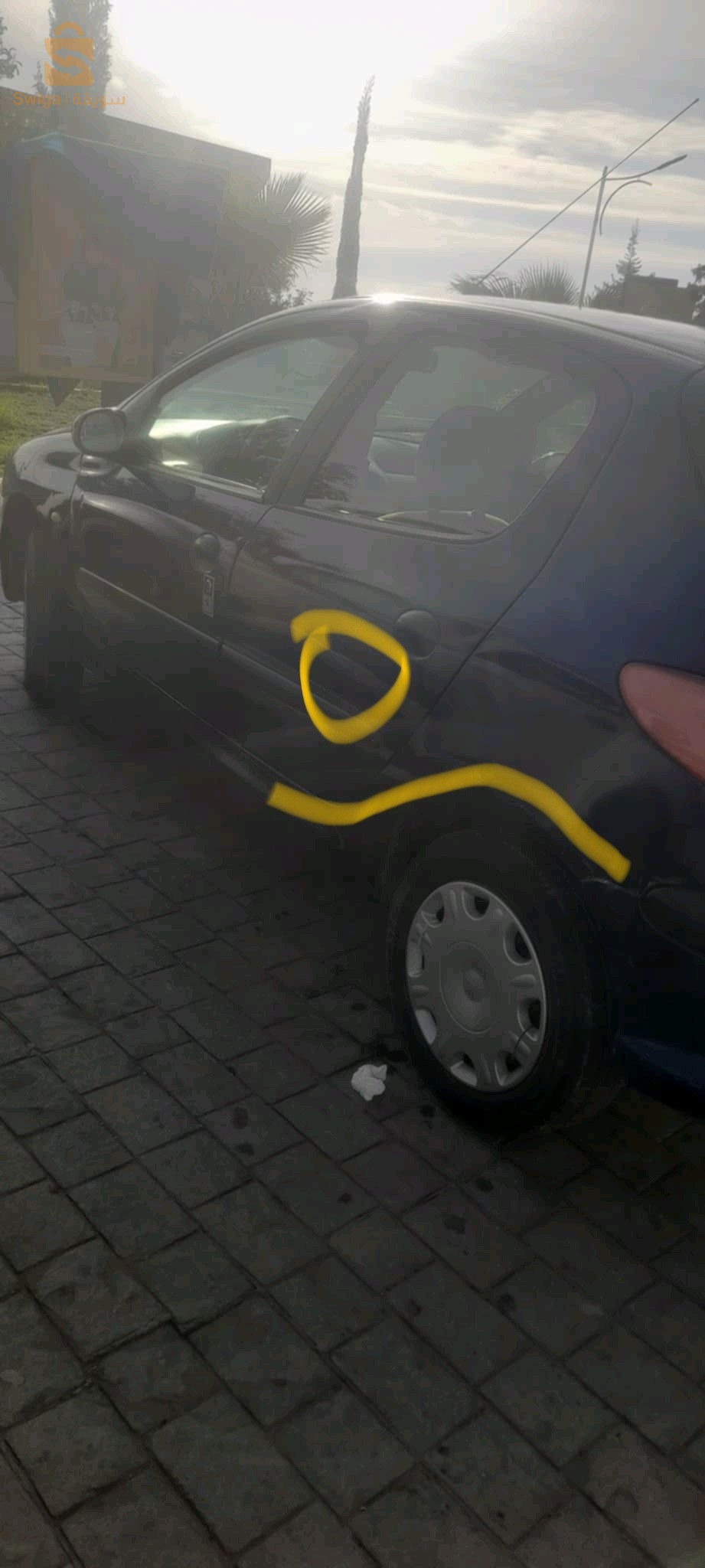 بيجو 206 2004 2 شلف