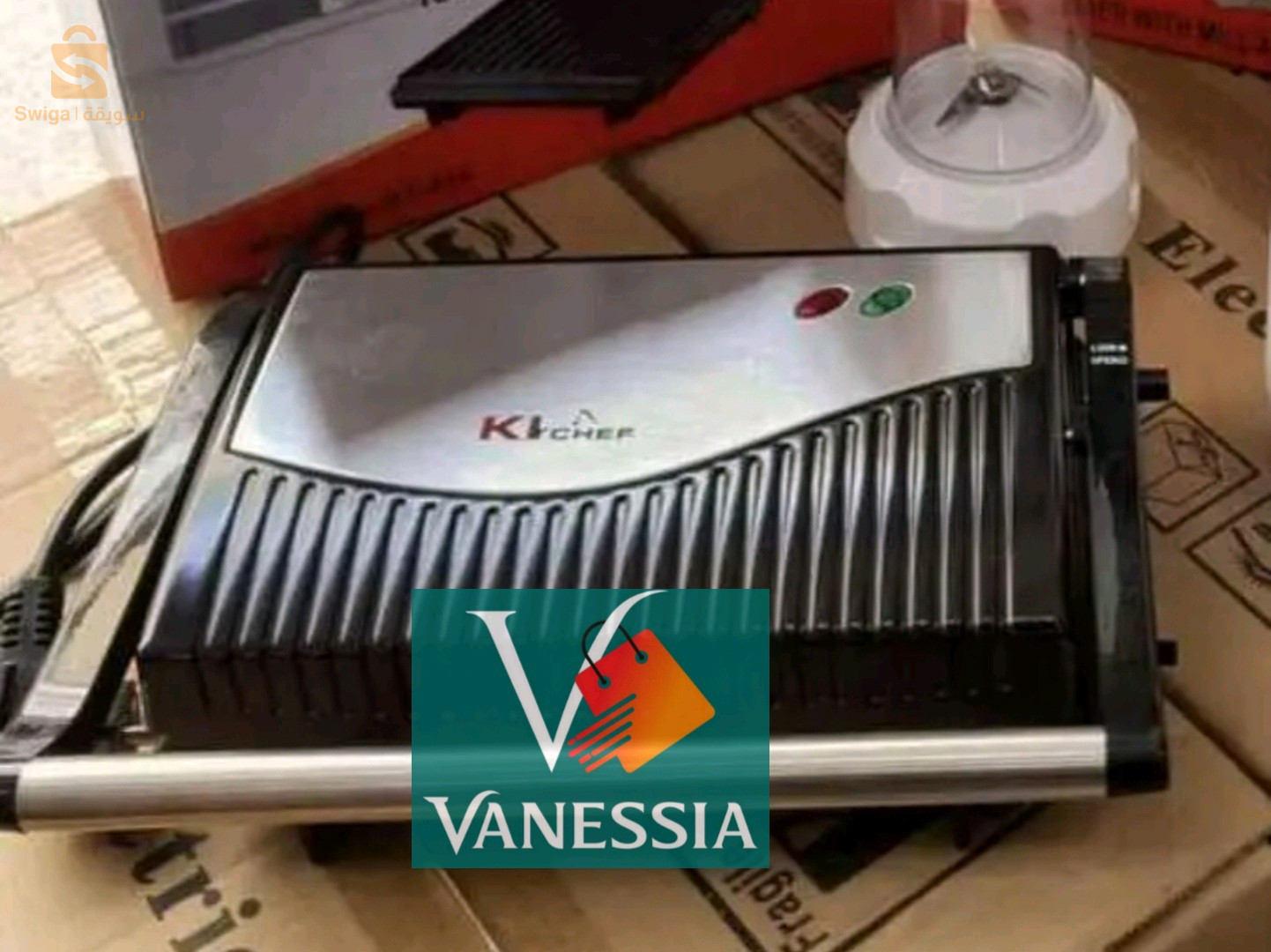 Panineuse marque kitchef 750w