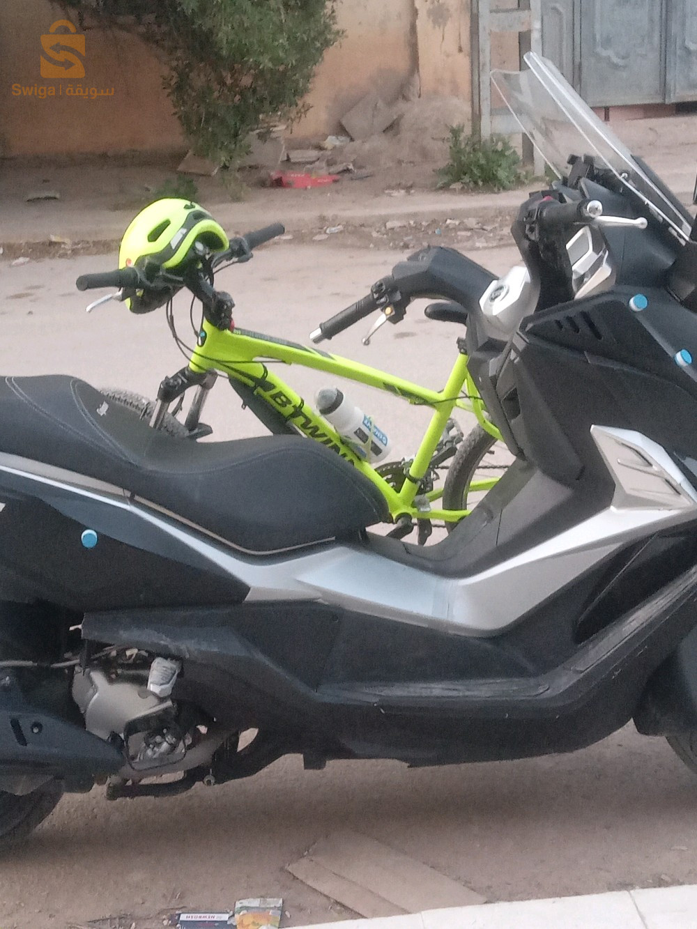 بيسكلات سبور معاها كاسك