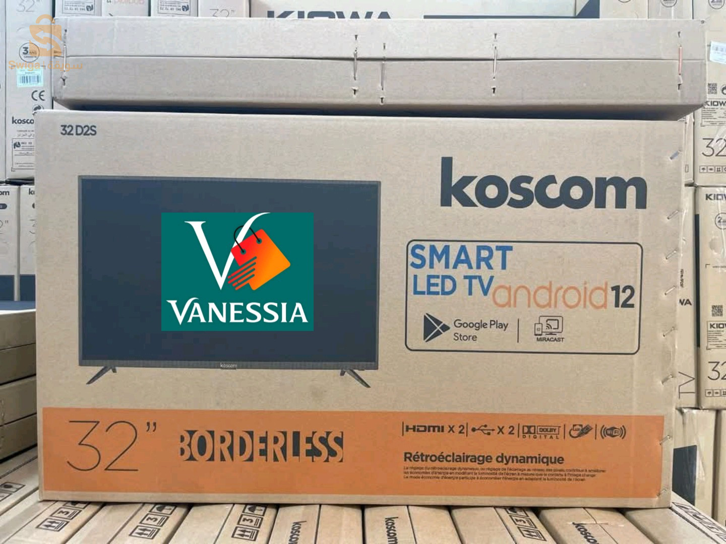 Téléviseur 32p Smart marque koscom