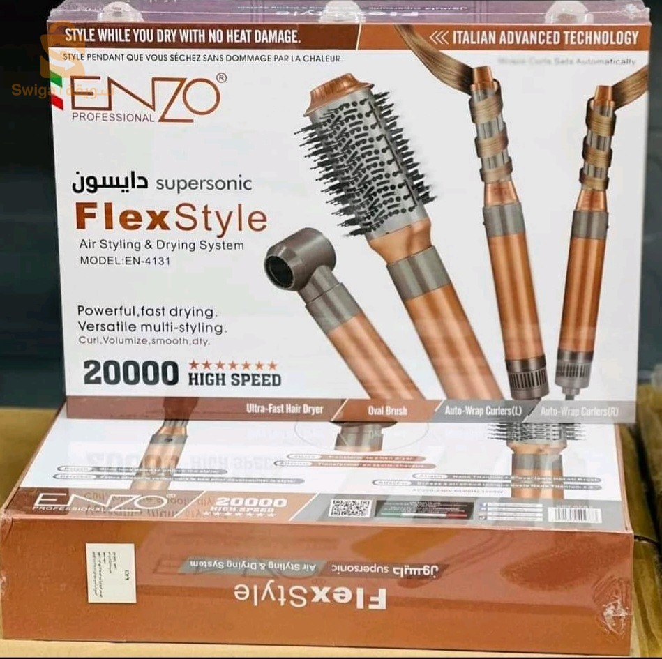 Brosse ENZO 4131/ 4en1 Flex Style Multifonctions DYSON