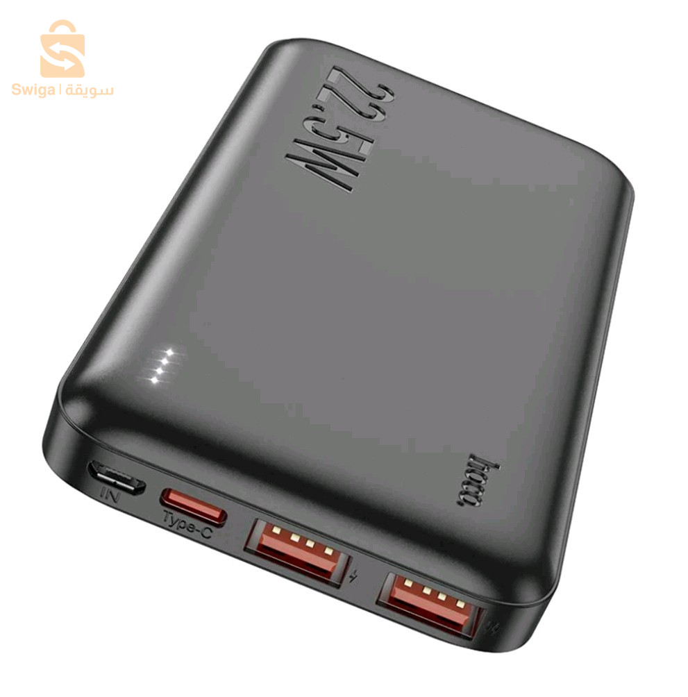 Hoco Power Bank À Charge Rapide Qc 3.0 Ultra-Thin 10000mAh - J101