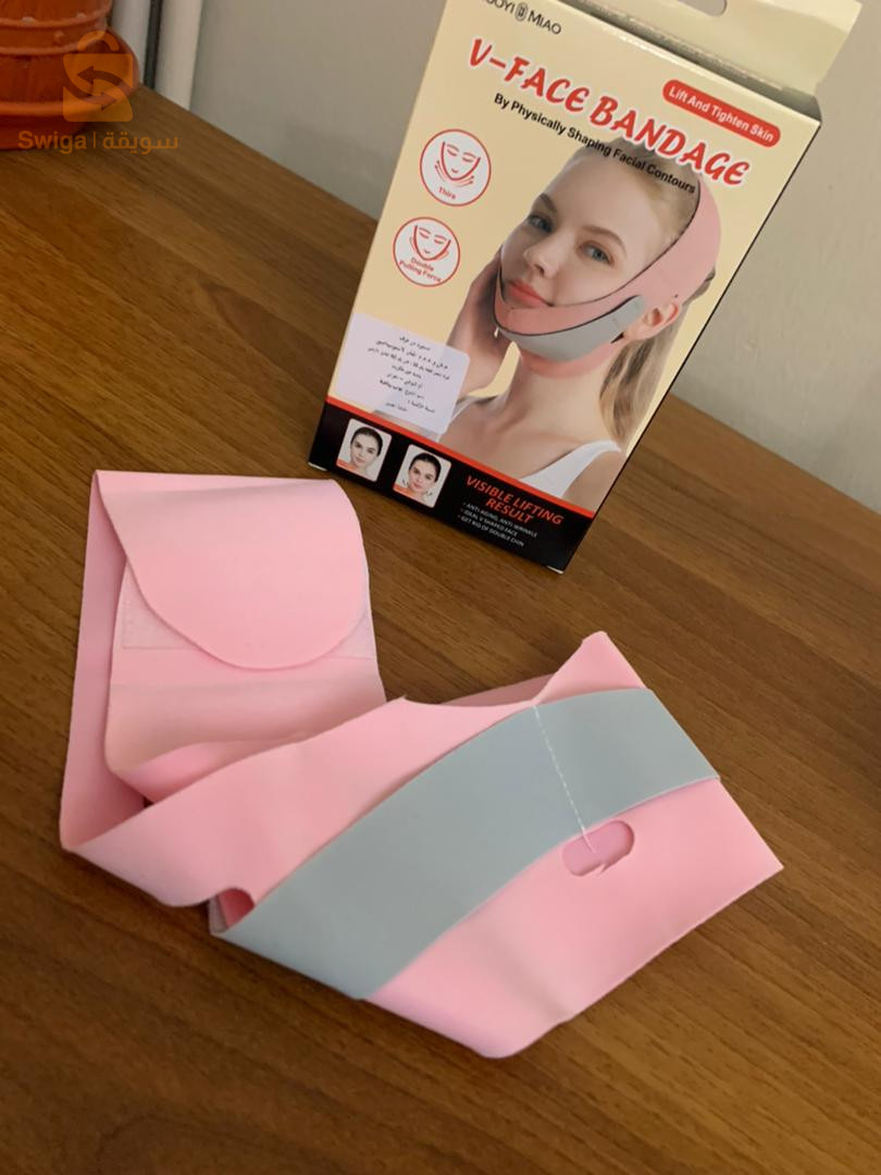 حزام شد الوجه لتقليل الذقن المزدوج و التتجاعيد فعالية.