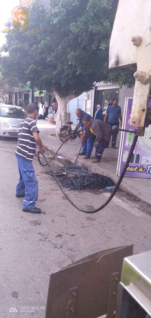 مؤسسة تفريغ وتسريح قنوات الصرف الصحي